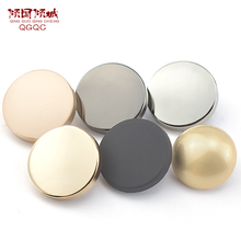 金属平面钮扣4颗风衣毛呢外套衬衫