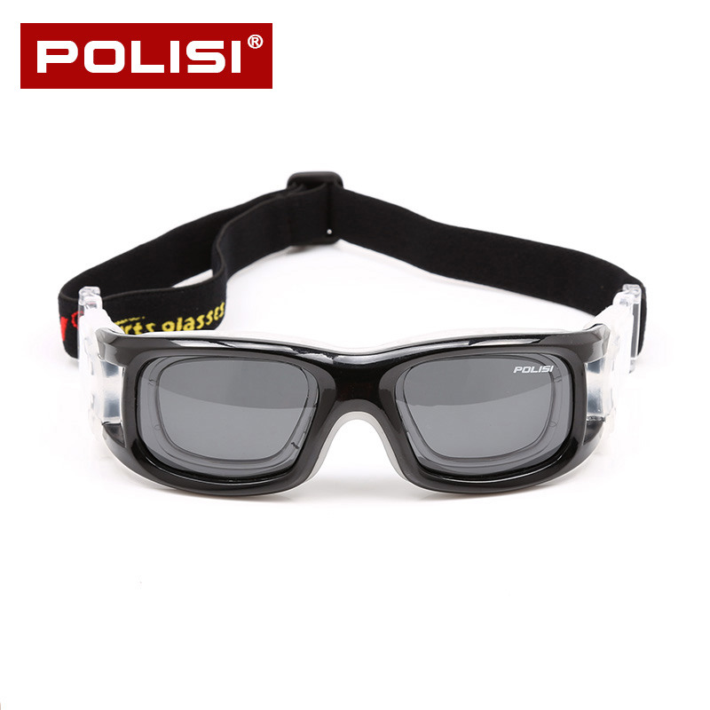 POLISI professional playing basketball glasses men anti-fog can be matched with eye polarization goggles for eye-polarizing football sports