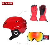 Профессиональные лыжные двухэтажные очки без запотевания стекол, объектив, шлем, снаряжение, сноубординг