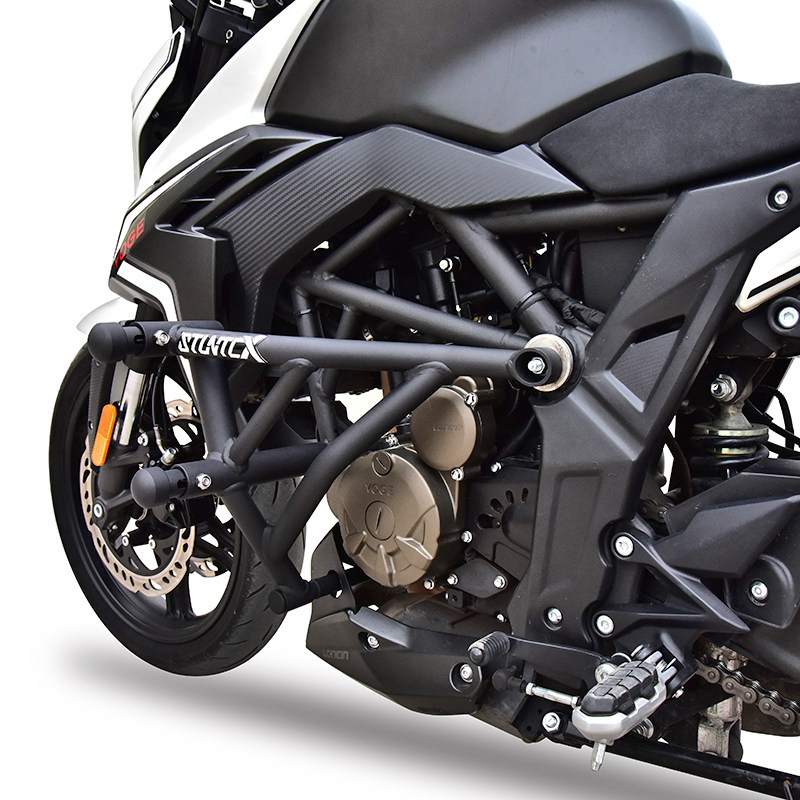 STUNTCX adapts to Loncin Infinity 300R bar guard competitive bar drop guard spring cushion guard bar guard anti-fall