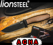 LionSteelʨ AHBBLN ACHA Natural Burlap ¿M390ֺɫPVDʯϴͿ㻧ֱɲж׿ֱƤףֻ