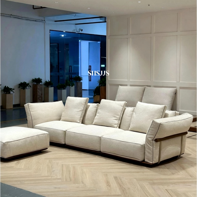 Italian Flexform Minimalist Modern Living Room Villa Hotel Petal Combination Carmelot Sofa Italian Flexform Minimalist Modern Living Room Villa Hotel Petal Combination Carmelot Sofa