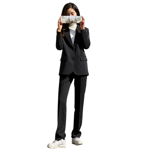 Пиджак классического кроя, комплект для школьников, рабочая куртка, свободный крой, подходит для студента