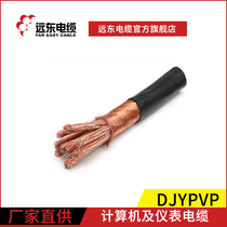NH ZC-DJYPVP DJVVP computer connection control monitoring signal brass wire copper strip pair with twisted shielding wire