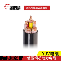 Far east cable low pressure YJV VV YJV22 national standard power cable 4 core (custom product single pat not developed)