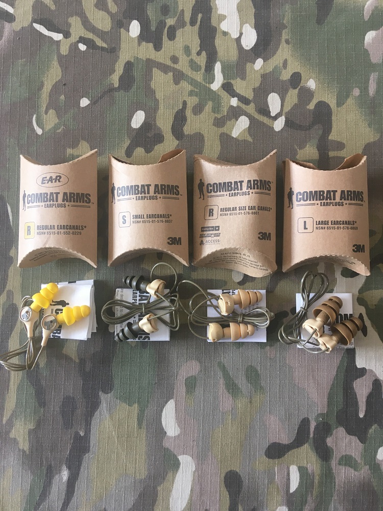 US military version of the public Vietnam War, the United States 3m tactical shooting anti-noise, static, sound, noise reduction, sound, silicone earbud, earplug box