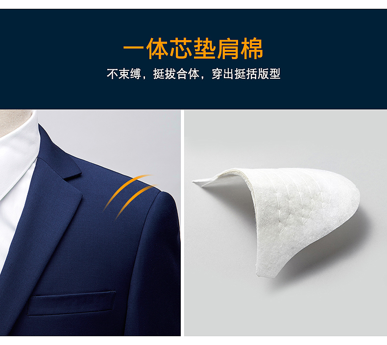 Phù hợp với màu xanh phù hợp với nam giới chải chuốt váy cưới trung niên kinh doanh chuyên nghiệp váy nam phù hợp với bộ đồ ba mảnh áo vest nam hàng hiệu
