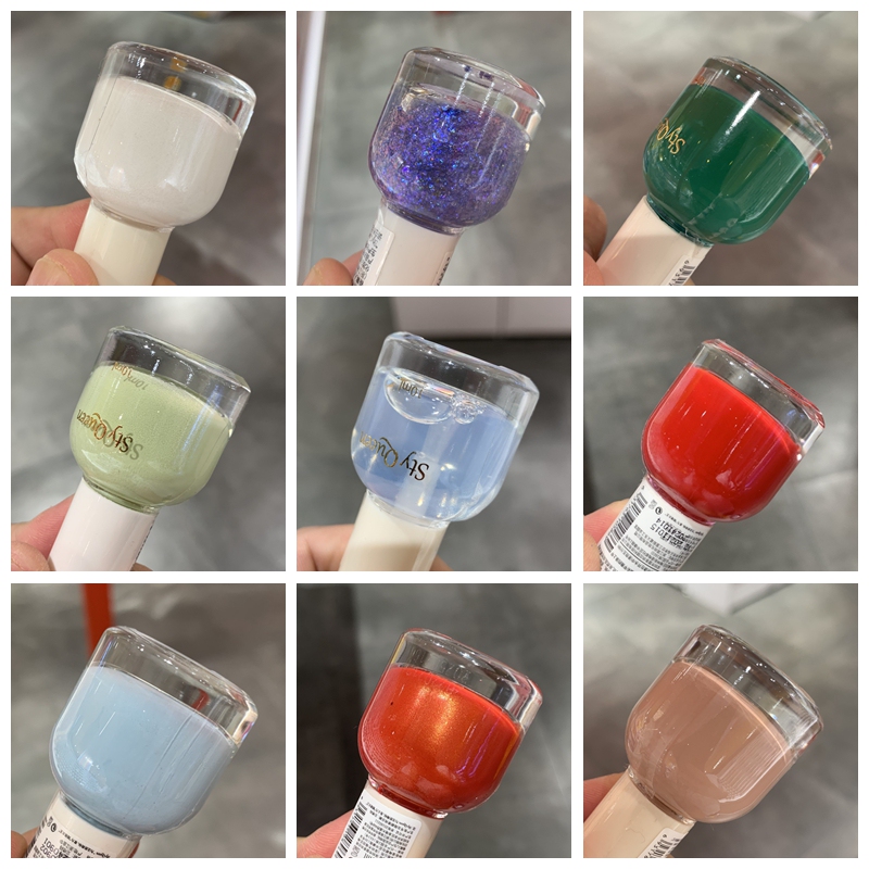 Kkv Nail Polish Peel-Off Water-Based Nail Color Styqueen Water-Based Peelable Odorless Quick-Drying Long-Lasting Healthy for Students