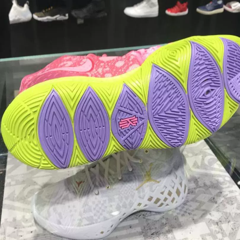 Nike Kyrie 5 Ericsson 5 SpongeBob Pate Big Octopus CJ6950-600-300-700
