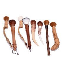 Handmade Black Sandalwood Tea Pen Tea Brushed Off Hair Raising Pot Pen Personality Kung Fu Bamboo Tea Road Tea Set Accessories