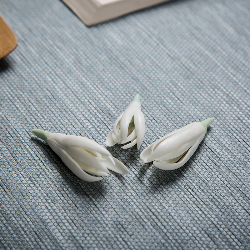 Creative Artisanal Ceramic Flower Specialty Tea Spotting Piece boutique Nourishing Jade Orchid Pen Nursery Accessories accessories Accessories Accessories