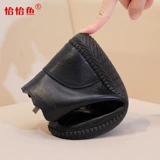 Martens, нескользящие зимние флисовые удерживающие тепло комфортные короткие сапоги для кожаной обуви для матери, мягкая подошва