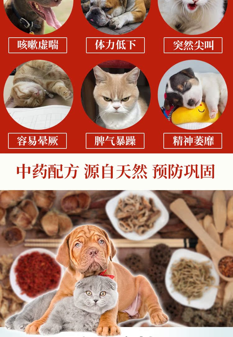 Ananch tim và phổi tinh chất điều hòa kem dinh dưỡng làm dịu các dây thần kinh nuôi dưỡng Yin Run phổi máu mèo chó sản phẩm sức khỏe tim Sữa cho chó con 2 tháng tuổi