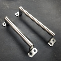 Pull-in minimalist with punch-free modern minimalist wooden door stainless steel cabinet door lengthened handle metal cylindrical handle