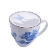 Bone China Cup Creative Văn phòng Nữ Uống gốm Cốc Cốc Cà phê Trái cây Trà đen Quà tặng Sữa Sử dụng hàng ngày - Tách