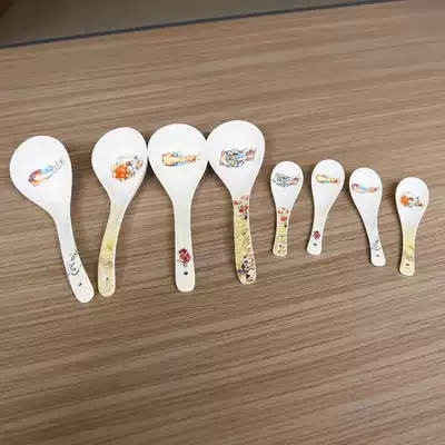 British export tail single j household soup spoon rice spoon spoon spoon Bone China large soup spoon Foreign trade