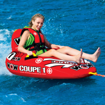 American WOW water inflatable drag ring water inflatable sofa towing boat one-seat leisure sofa