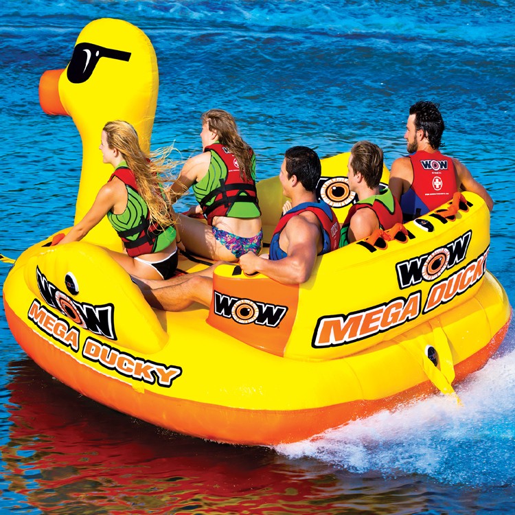 American WOW water inflatable sofa boat tow water inflatable tow ring tow boat hovercraft 1-5 people