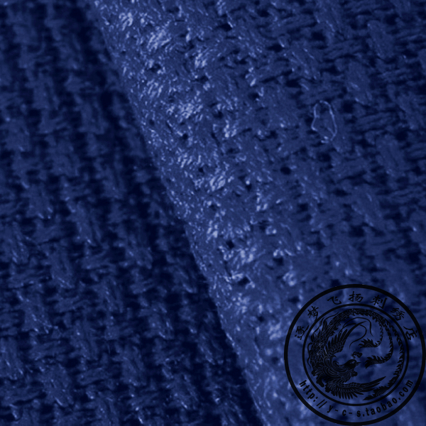 Korean Ye Shan Tilette embroidered fabric 14ct navy blue cotton cloth