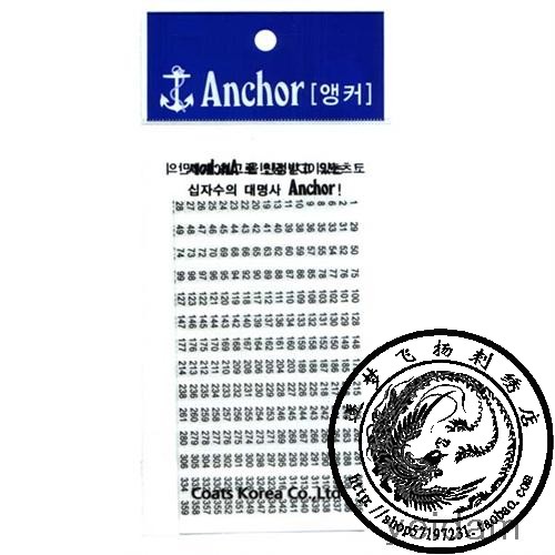 South Korea's Jeuni Cross embroidered original packed German ANC line number sticker sign