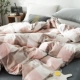 Chăn bông đơn mảnh 1,5m1,8 mét giường đôi 200x230 ký túc xá sinh viên 100% chăn bông - Quilt Covers