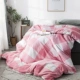 Chăn bông đơn mảnh 1,5m1,8 mét giường đôi 200x230 ký túc xá sinh viên 100% chăn bông - Quilt Covers