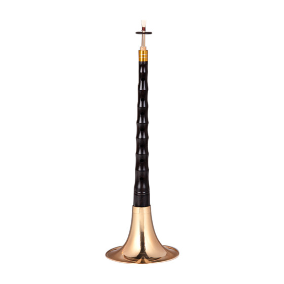 黄氏管乐乌木D调唢呐乐器全套初学者专业演奏索拉纯铜锁呐大小号