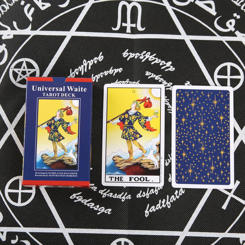 Fantasy Palace Classic Beginner Wait Tarot Card Neutral Retro Imported Authentic Full Set Traditional Fantasy Palace Classic Beginner Wait Tarot Card Neutral Retro Imported Authentic Full Set Traditional
