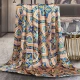 Hoa lụa tơ tằm bao gồm 100% lụa quilt bìa đơn mảnh phun mực hai mặt lụa bìa đám cưới mùa xuân và mùa hè tùy chỉnh - Quilt Covers chăn cotton