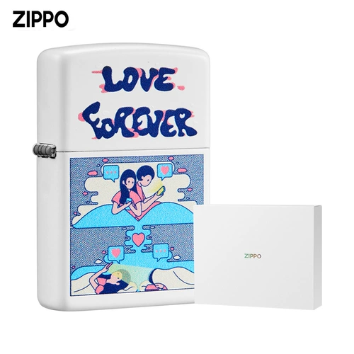 Zippo более легкий подлинный Zhibao Официальный сериал «Подлинный сериал о любви мечтает» с творческим парнем Днем Святого Валентина подарок