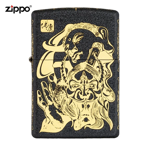 zippo Играя более легкая подлинная Zppo подлинная Zipoo Zhibao American Original Buddha Magic