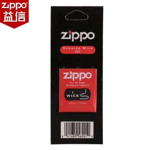 Оригинальный подлинный Zippo Kerosene Lige Lige Onuine Cotton Core Accessories Accessorables American Zhibao Zppo Wotton Wire