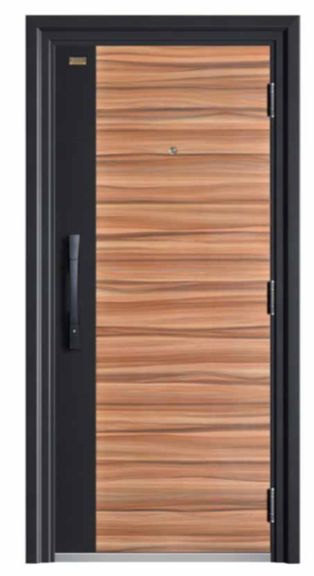 Elegant Leaf T-JA73 De tetrain Refined Armor Gate Metal Lacquered Back back Back Plate European maple wood color Non-Peugette Custom