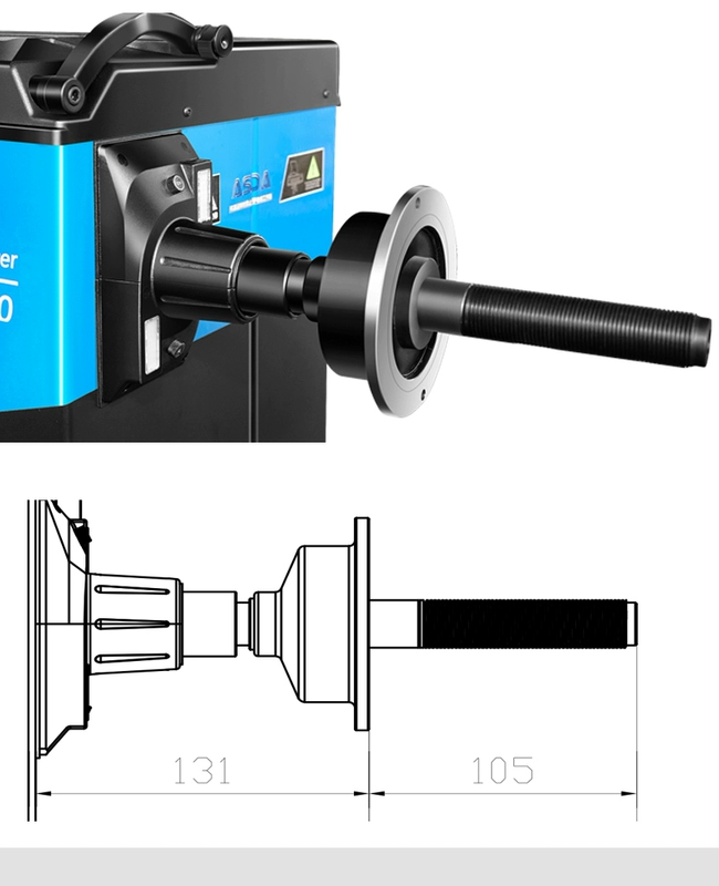 Cân bằng lốp Máy cân bằng động cơ Máy cân bằng bánh xe Cân bằng động lốp hoàn toàn tự động Laser cân bằng động hồng ngoại