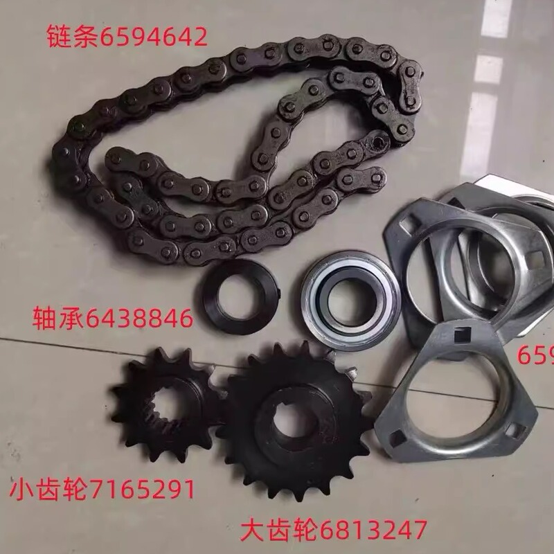 Cleaner Chain 6594642 Large Gear 6813247 Small Gear Bearing 6538846 Cleaner Chain 6594642 Large Gear 6813247 Small Gear Bearing 6538846