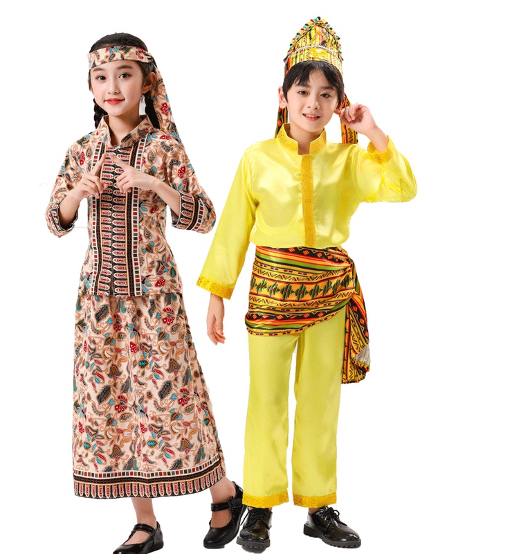 Foreign Clothing, National Costumes from Various Countries, Filipino Specialty Clothing, Southeast Asian Specialty Ethnic Clothing, International Festival Costumes