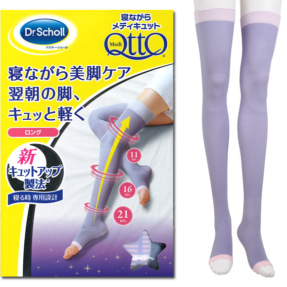 Sản xuất tại Nhật Bản Dr.Scholl Sweating Medi Qtto Series Chân Ngủ Stovepipe Vớ