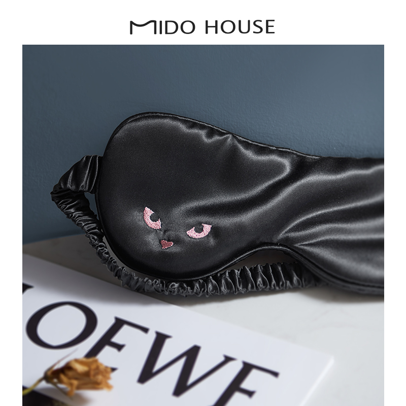 MIDO HOUSE 22 MIMI Silk Hyaluronic Acid Eye Mask Cat Eye