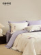 Mingdu Four-Piece Bedding Set 2026 New Model 100-Count Lenzing Tencel Printed Duvet Cover Bed Sheet Bedding - Southern French Holiday