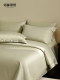 Mingdu Four-Piece Bedding Set, 100-Count Double-Strand Cotton, Suitable for All Seasons, Light Luxury High-End Bed Sheet, Duvet Cover, Bedding - Qingjian