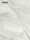 Mingdu Milk Velvet Four-Piece Bedding Set Coral Velvet Flannel Bed Sheet Duvet Cover Fitted Sheet Bedding Set - Water Ripple