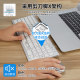 Wireless keyboard and mouse set rechargeable silent ultra-thin laptop and desktop computer external typing universal portable all-in-one receiver office dedicated keyboard and mouse