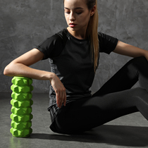 Solid Mace foam shaft thin calf depth muscle relaxation massage shaft back roller fitness yoga column