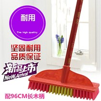 High quality extended wooden handle scrub toilet toilet bathroom cleaning brush tile floor brush artifact