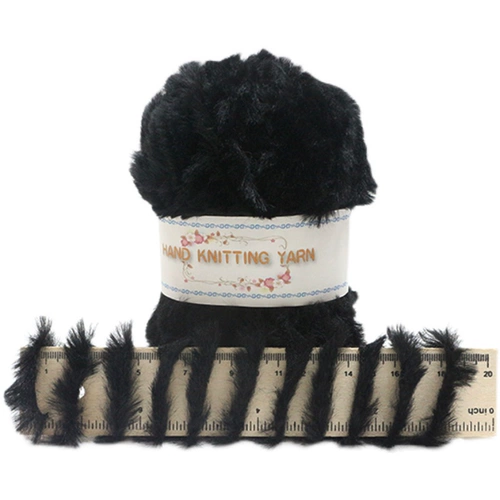 Бархатный крючок для вязания, кукла, свитер, плетеный шарф, искусственный мех, DIY