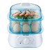 nồi lẩu mini điện máy xanh DZG-W30Q đôi cất tự động tắt trứng custard luộc trứng ăn sáng máy nhà - Nồi trứng nồi lẩu mini giá rẻ Nồi trứng