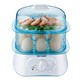 nồi lẩu mini điện máy xanh DZG-W30Q đôi cất tự động tắt trứng custard luộc trứng ăn sáng máy nhà - Nồi trứng nồi lẩu mini giá rẻ