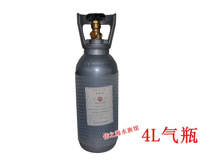 co2钢瓶山东建设二氧化碳钢瓶2L\/4L 满气发货