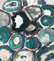 Sweat steamed agate natural agate tablets colorful agate sauna Agate Room sweat steamed Gem room