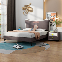 Girl bed Single bed 1 2 m home disposable technology cloth bed Princess bed Girl 1 5 m bed childrens bed